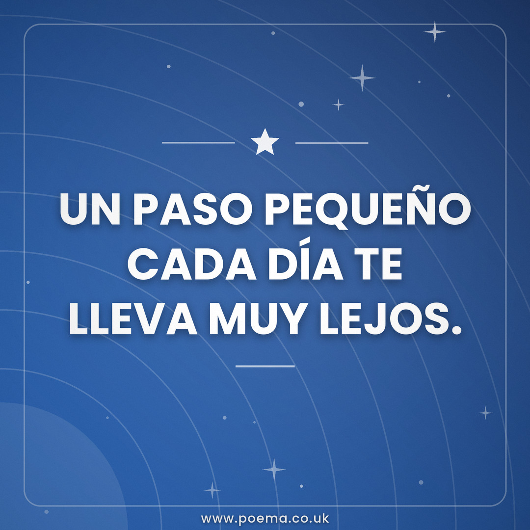 Imagen de motivación 3 con poema para dedicar