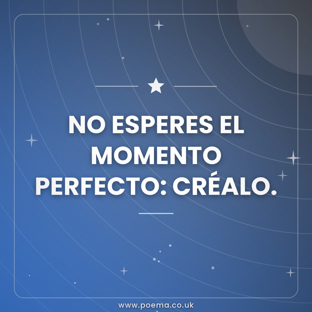 Imagen de motivación 8 con poema para dedicar