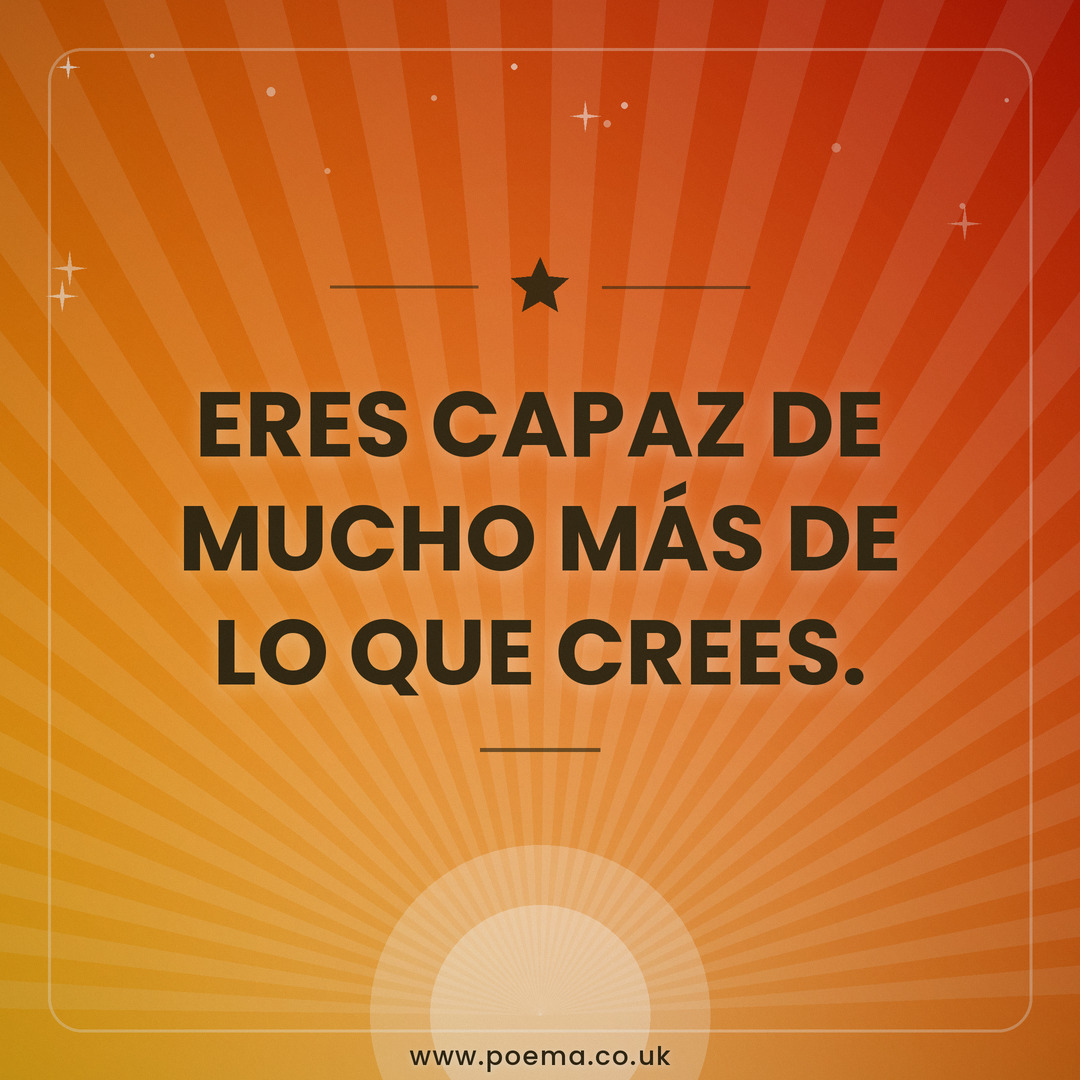 Imagen de motivación 11 con poema para dedicar