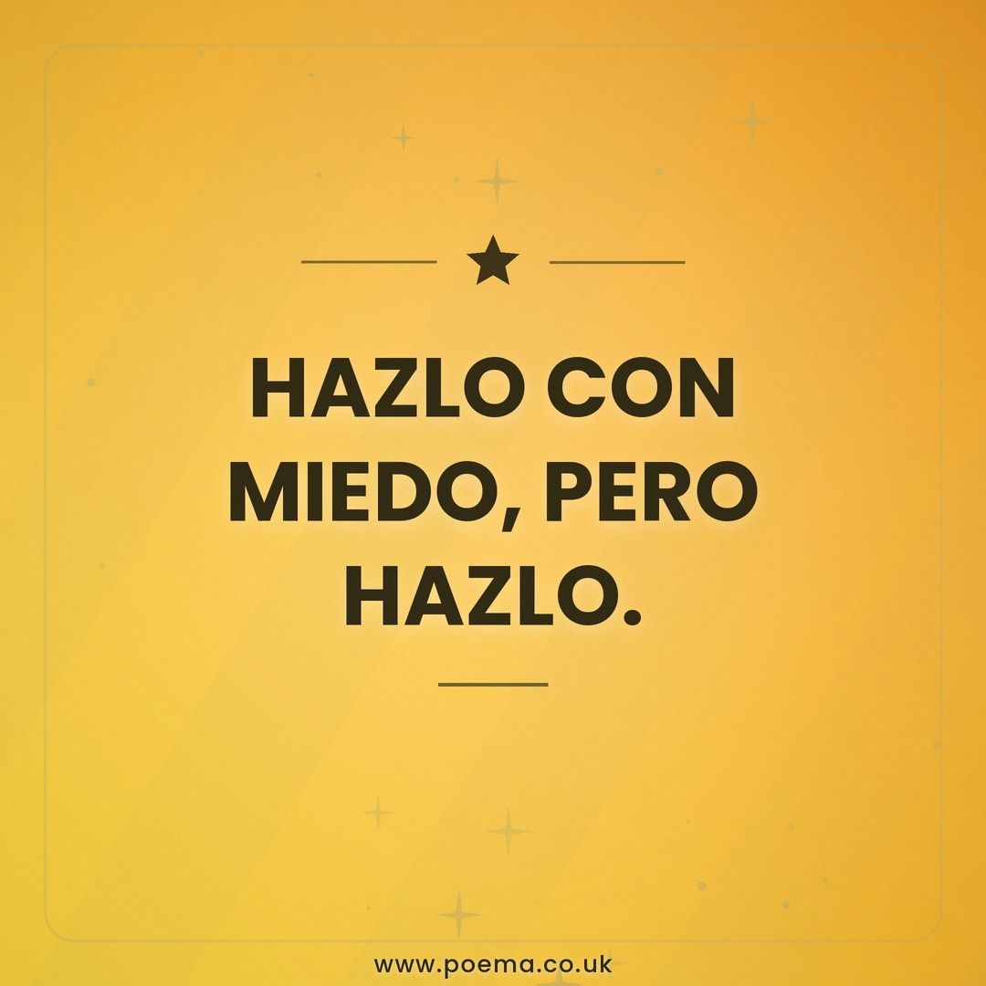 Imagen de motivación 15 con poema para dedicar